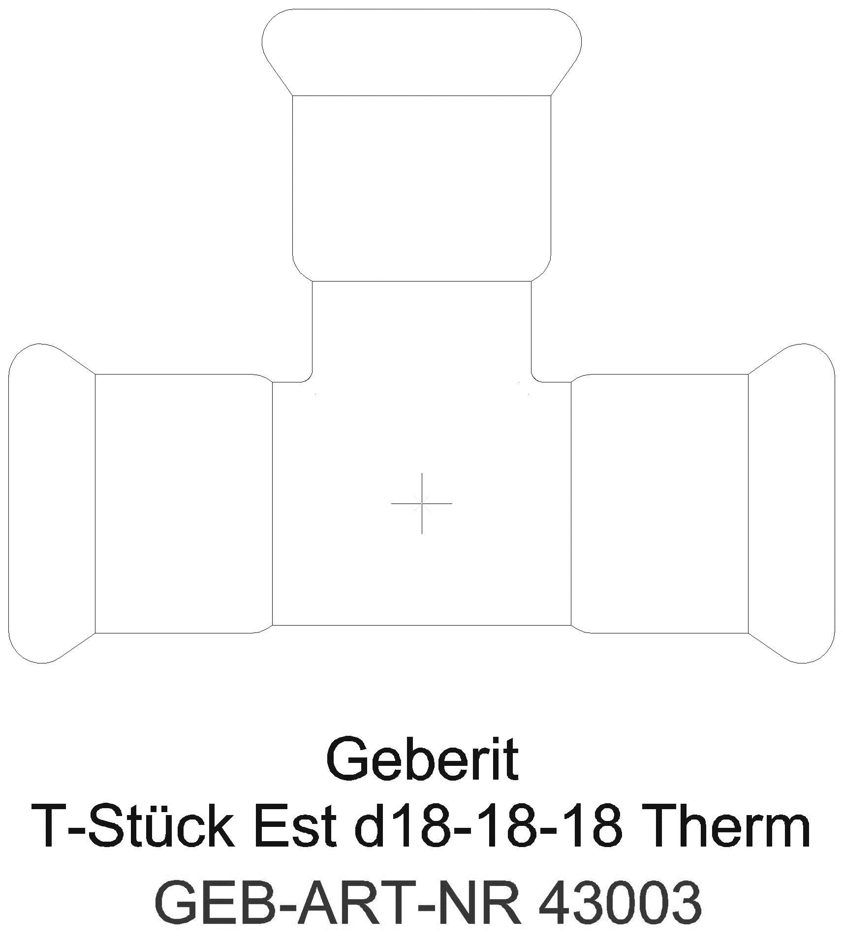 GE Mapress Therm T-Stück egal d15-15-15_43003_a