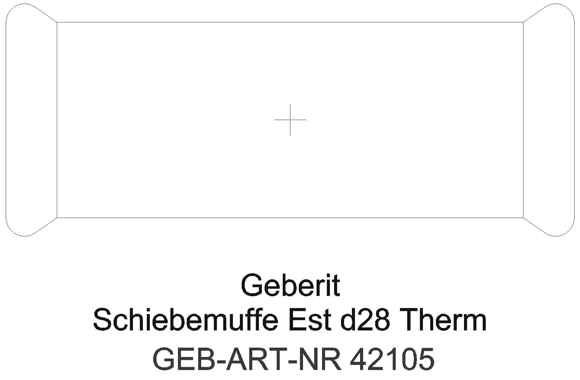 Geberit - GE Mapress Therm Schiebemuffe d28 _42105_l