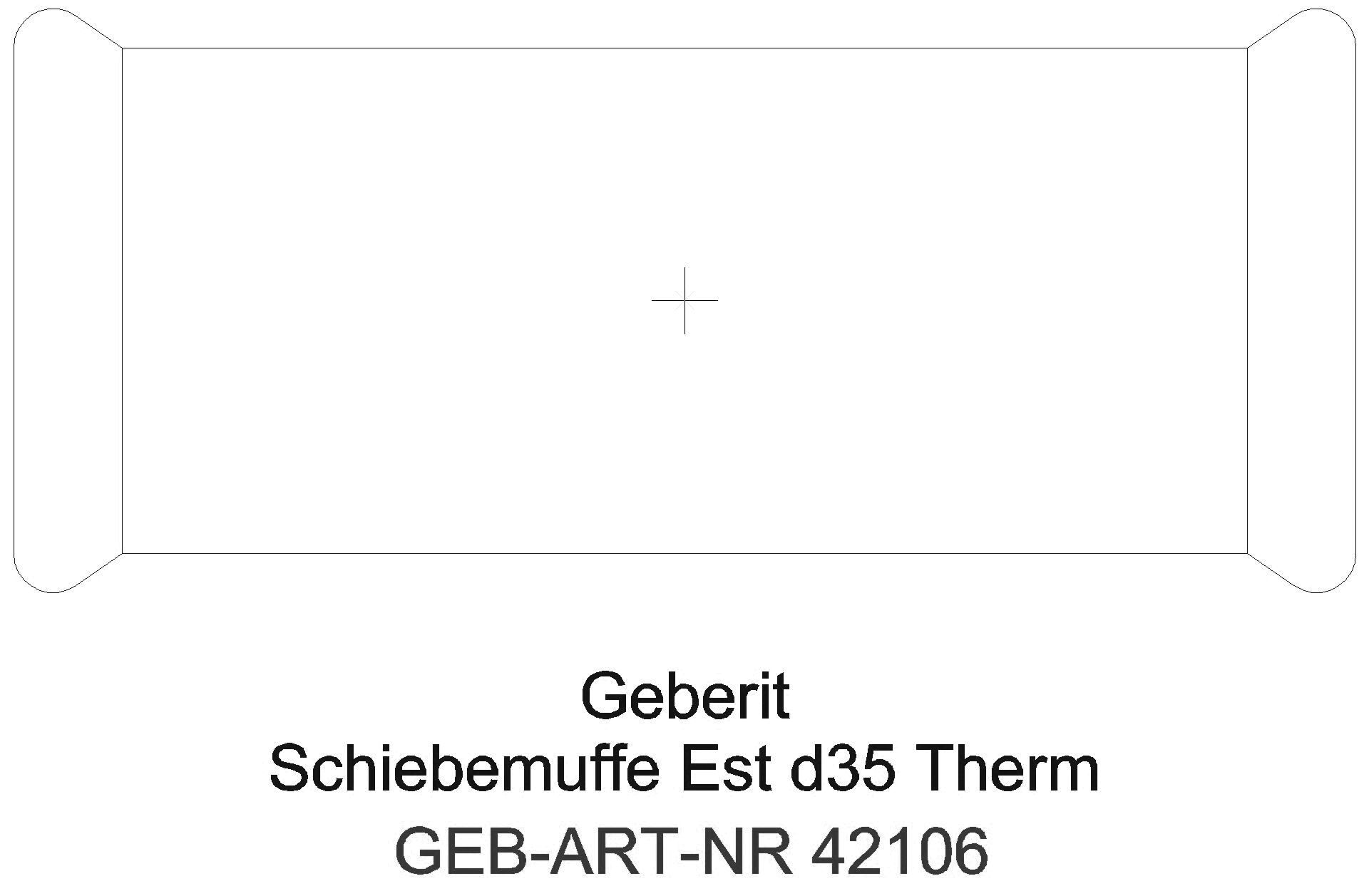 Geberit - GE Mapress Therm Schiebemuffe d35 _42106_l