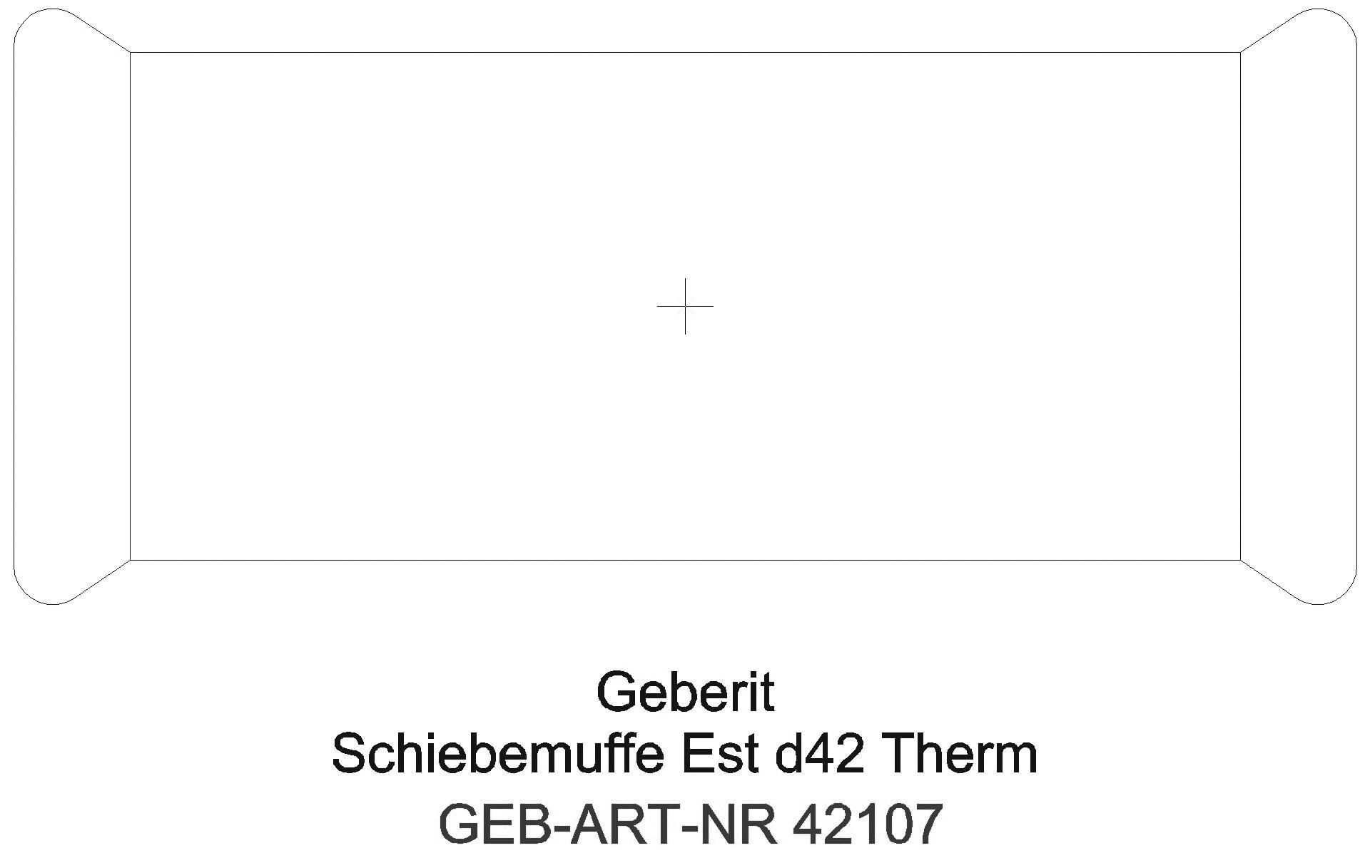 Geberit - GE Mapress Therm Schiebemuffe d42 _42107_l