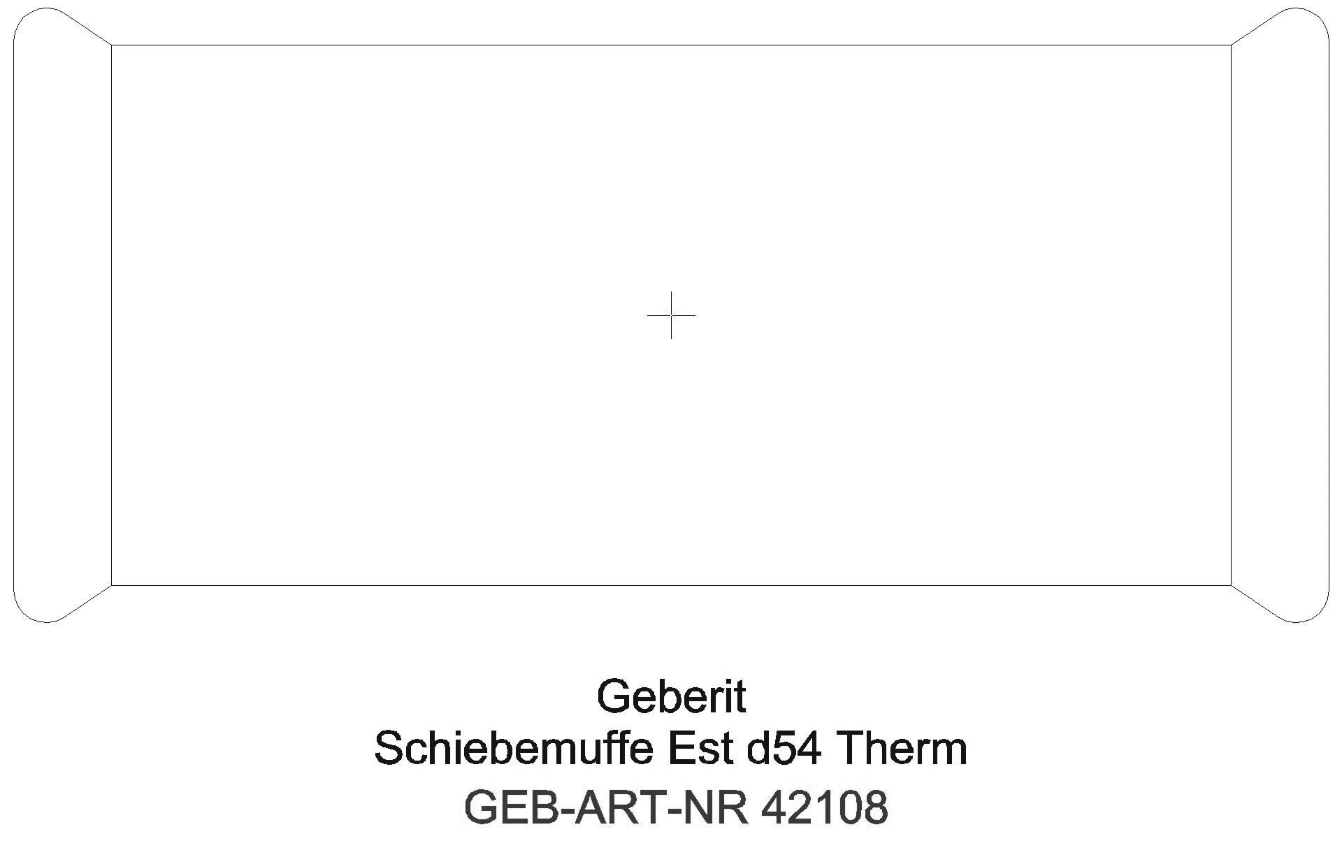 Geberit - GE Mapress Therm Schiebemuffe d54 _42108_l