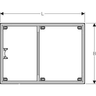 GE Setaplano Installationsrahmen für Duschflächen Geberit - GE Setaplano Installationsrahmen für Duschflächen