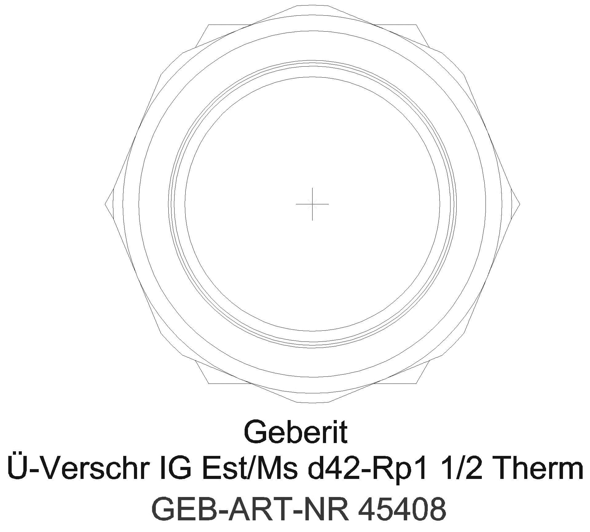 Geberit - GE Mapress Therm Übergangsverschr. mit IG d35-Rp1 1/4_45408_l