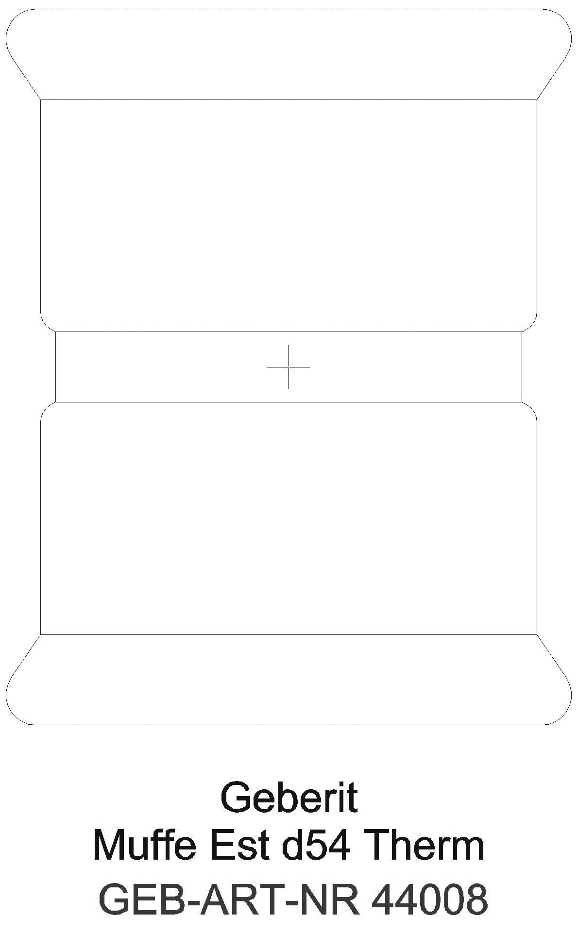 Geberit - GE Mapress Therm Muffe d54 _44008_g