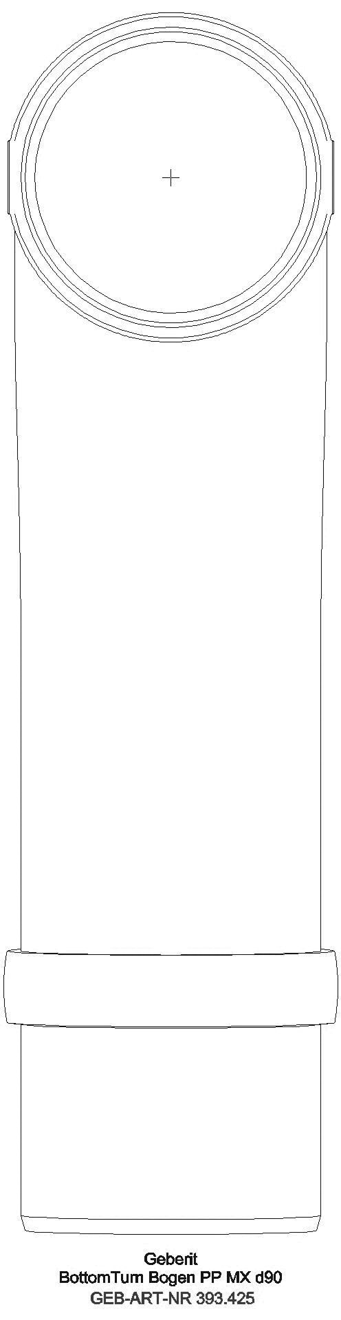 GE Silent-Pro BottomTurn Bogen 87,5Gr d90mm_393425141_g