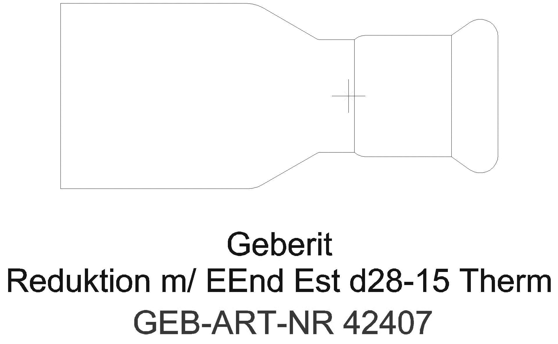 Geberit - GE Mapress Therm Reduktion mit Einschubende d22-18_42407_l