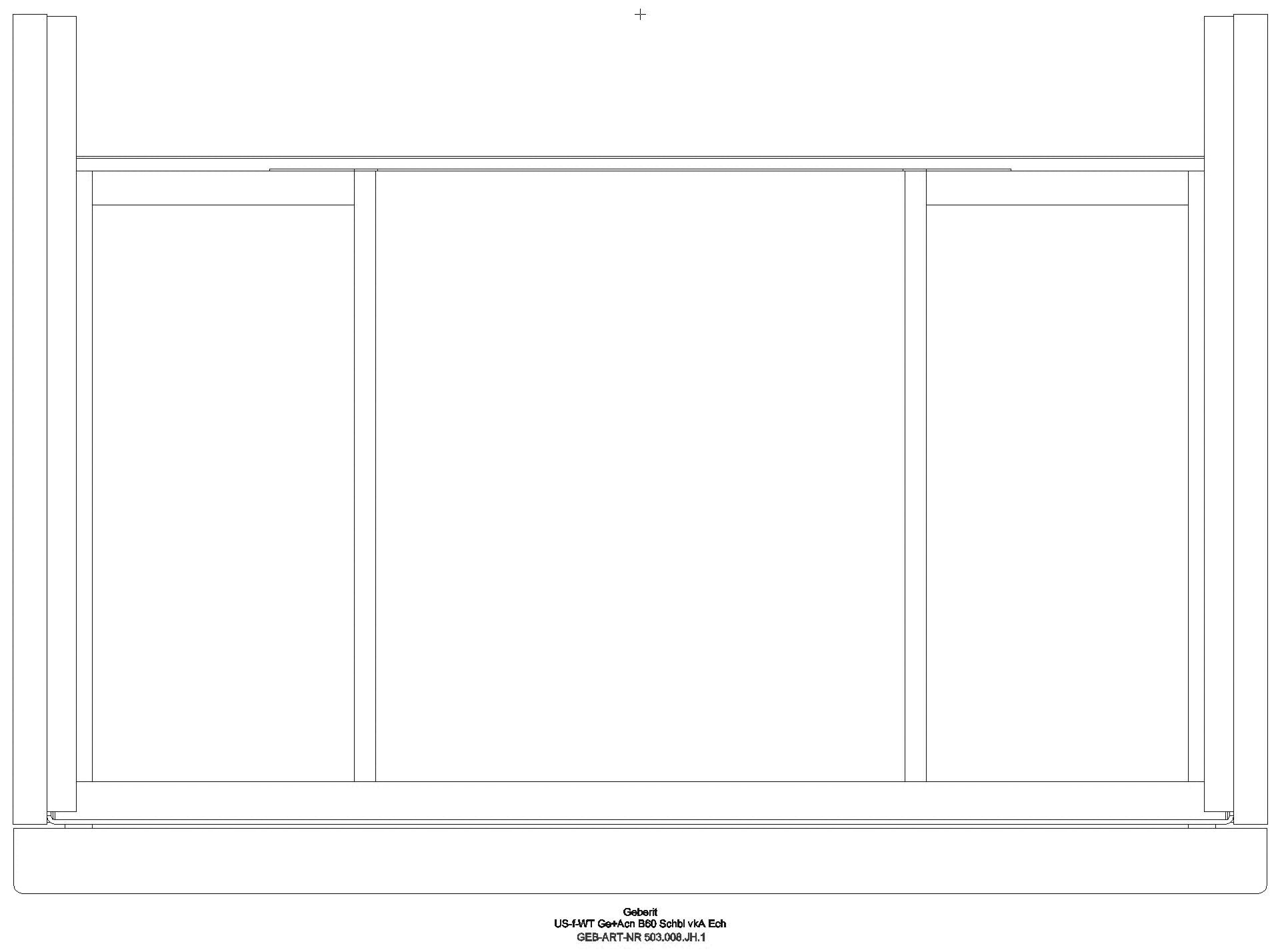Acanto US für WT B:60cm, 1 Schubl. 1 i.Schubl., verk. Ausld., Eiche_503008jh1_g
