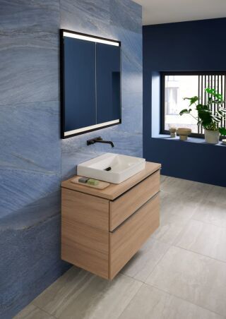 GE ONE Spiegelschrank mit ComfortLight Geberit - GE ONE Spiegelschrank mit ComfortLight