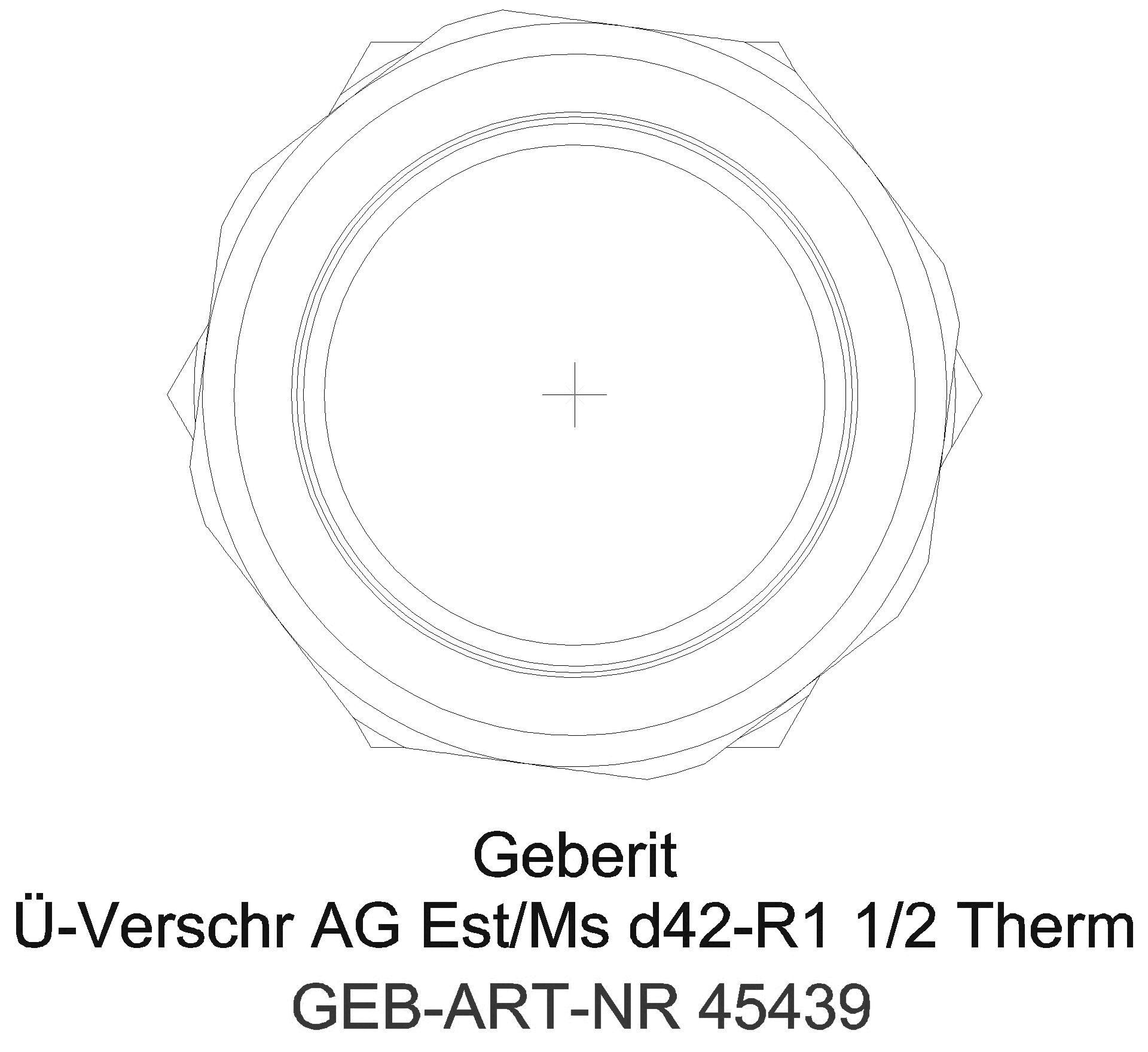 Geberit - GE Mapress Therm Übergangsverschr. mit AG d35-R1 1/4_45439_l