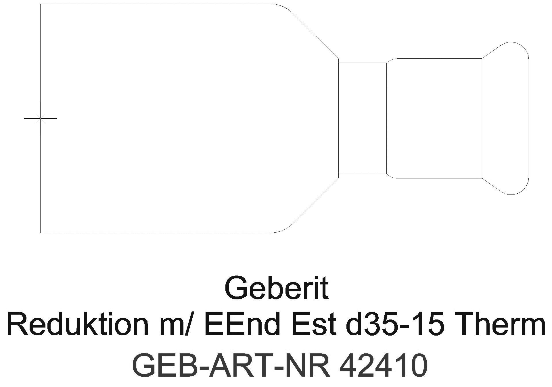 Geberit - GE Mapress Therm Reduktion mit Einschubende d28-22_42410_l