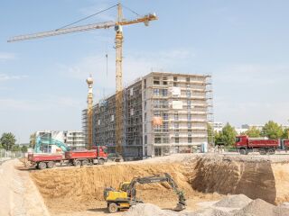 Neues Geberit Entwässerungssystem im Europakarree Erfurt