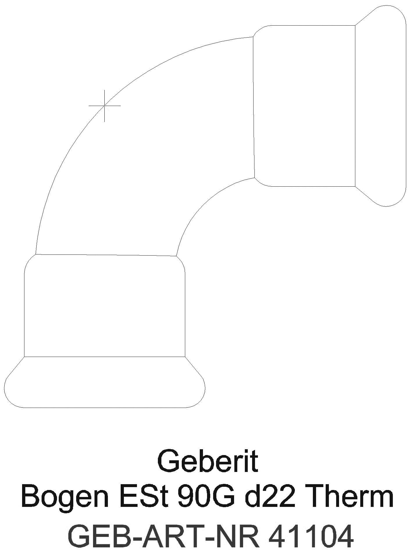 GE Mapress Therm Bogen 90Gr d22 _41104_l