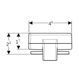 GE Temp Sensor für GEBUS Geberit - GE Temp Sensor für GEBUS