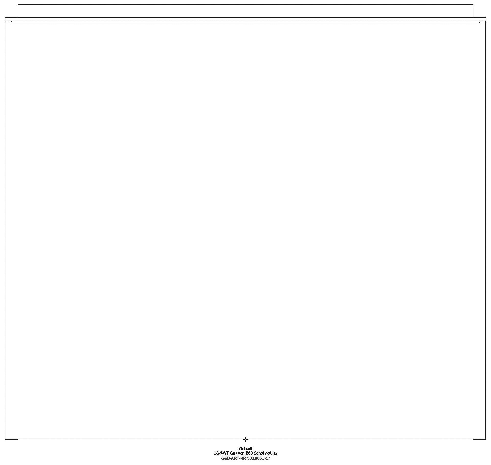 Acanto US für WT B:60cm, 1 Schubl. 1 i.Schubl., verk. Ausld., lava matt_ge2f_503008jk1_a