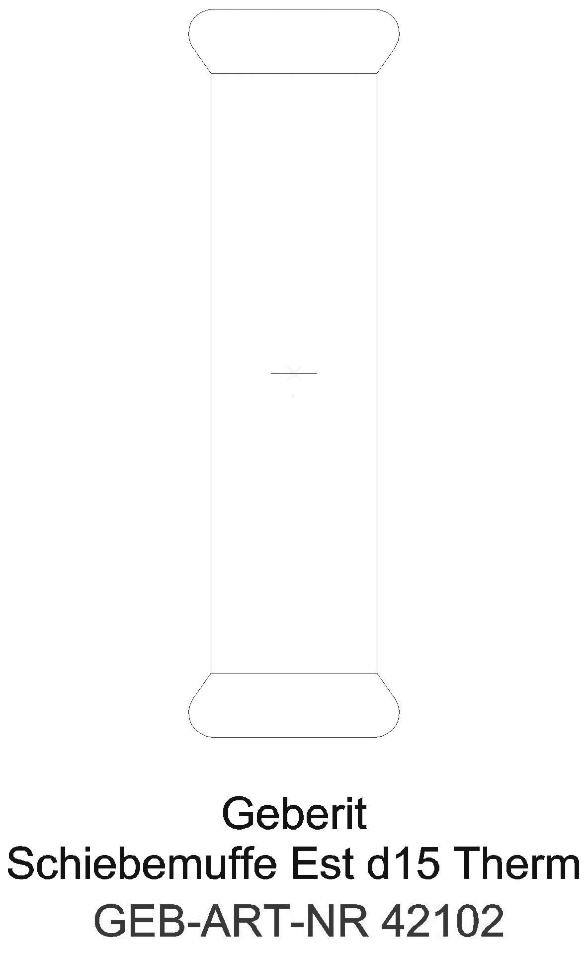 Geberit - GE Mapress Therm Schiebemuffe d15 d35-Rp1 1/2_42102_g