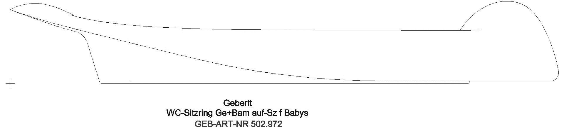 Geberit - Bambini WC-Sitzring für Babys/ Kleinkinder, rot_ge2s_502972fy1_l