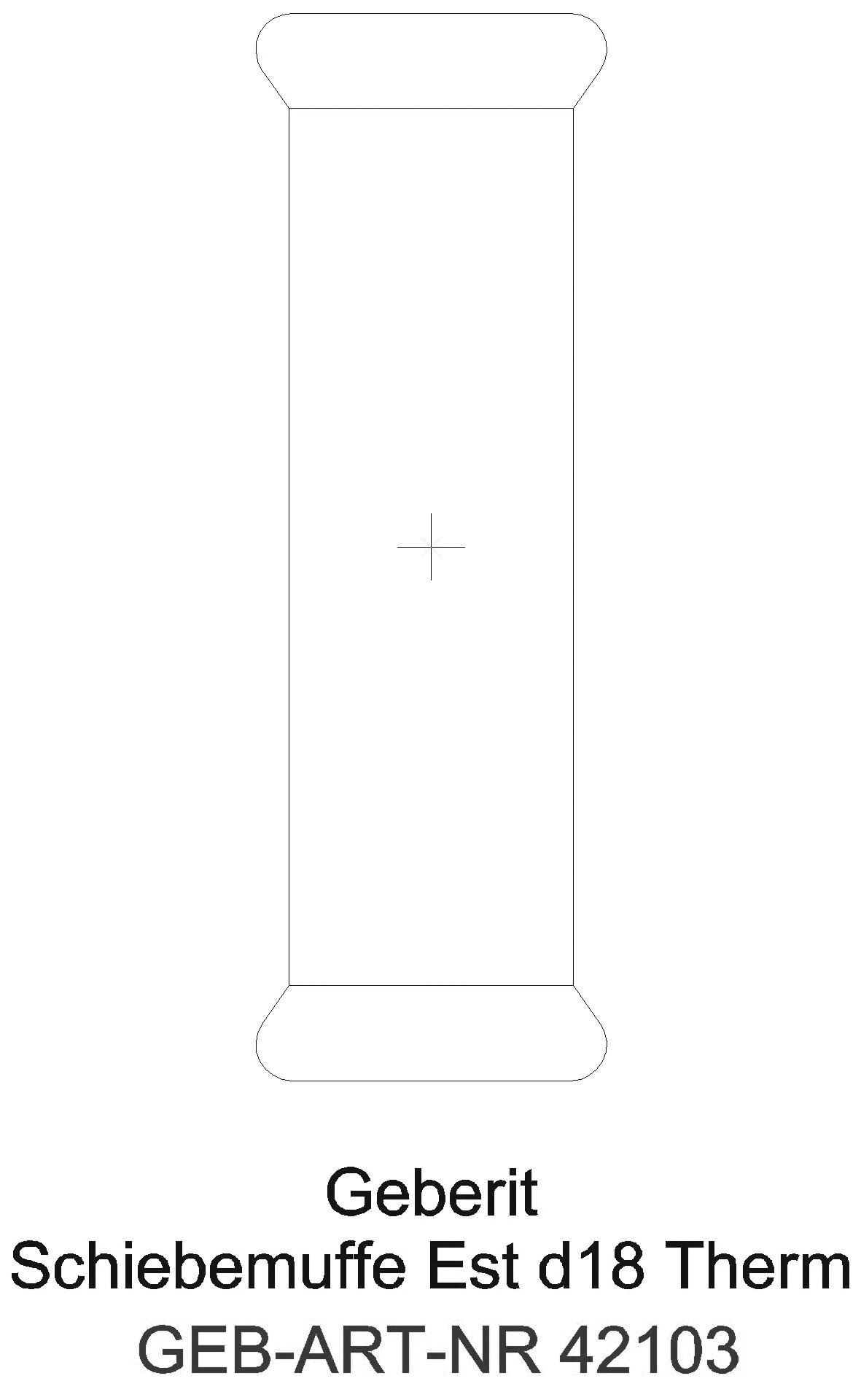 Geberit - GE Mapress Therm Schiebemuffe d18 _42103_g