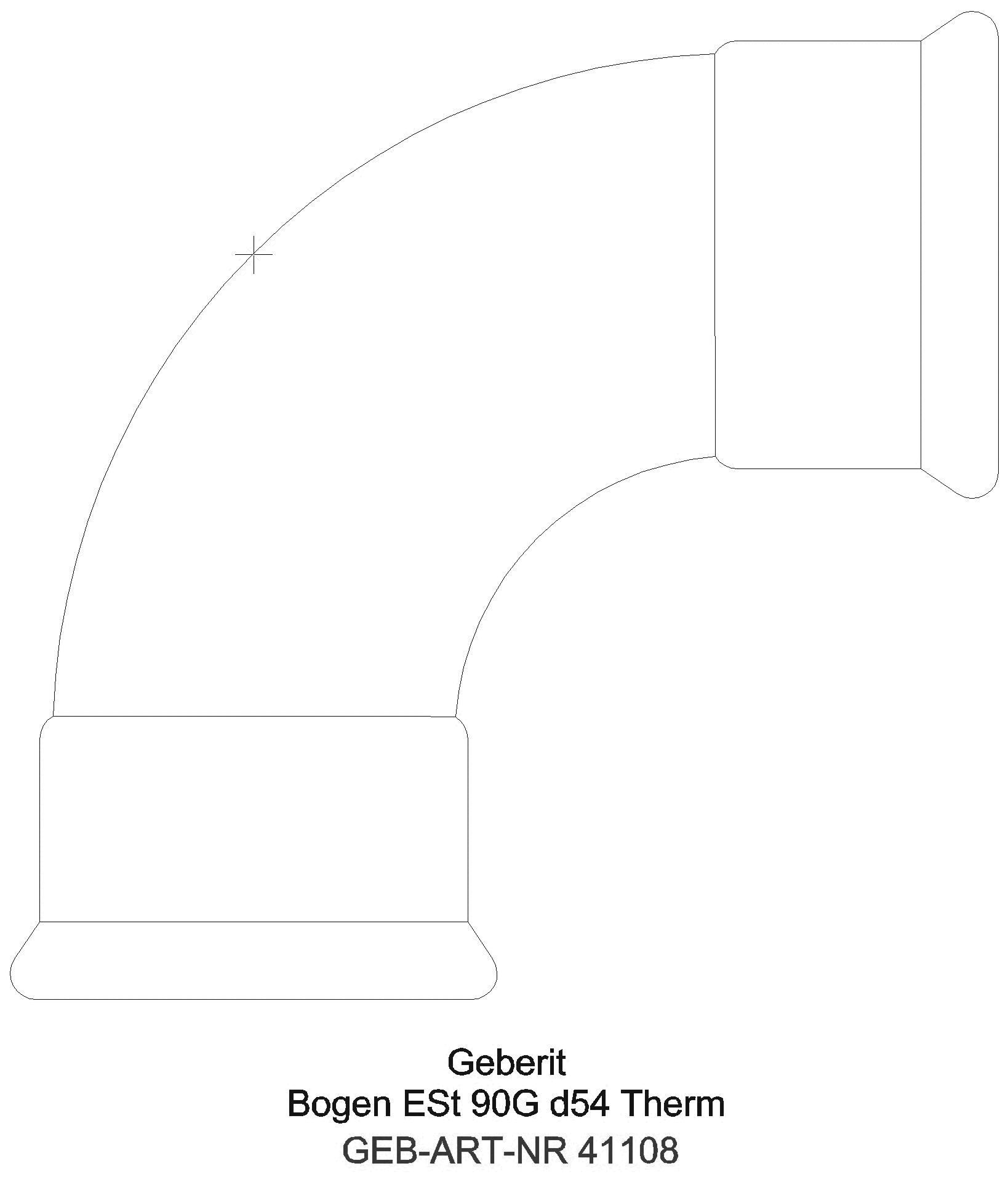 GE Mapress Therm Bogen 90Gr d54 _41108_l