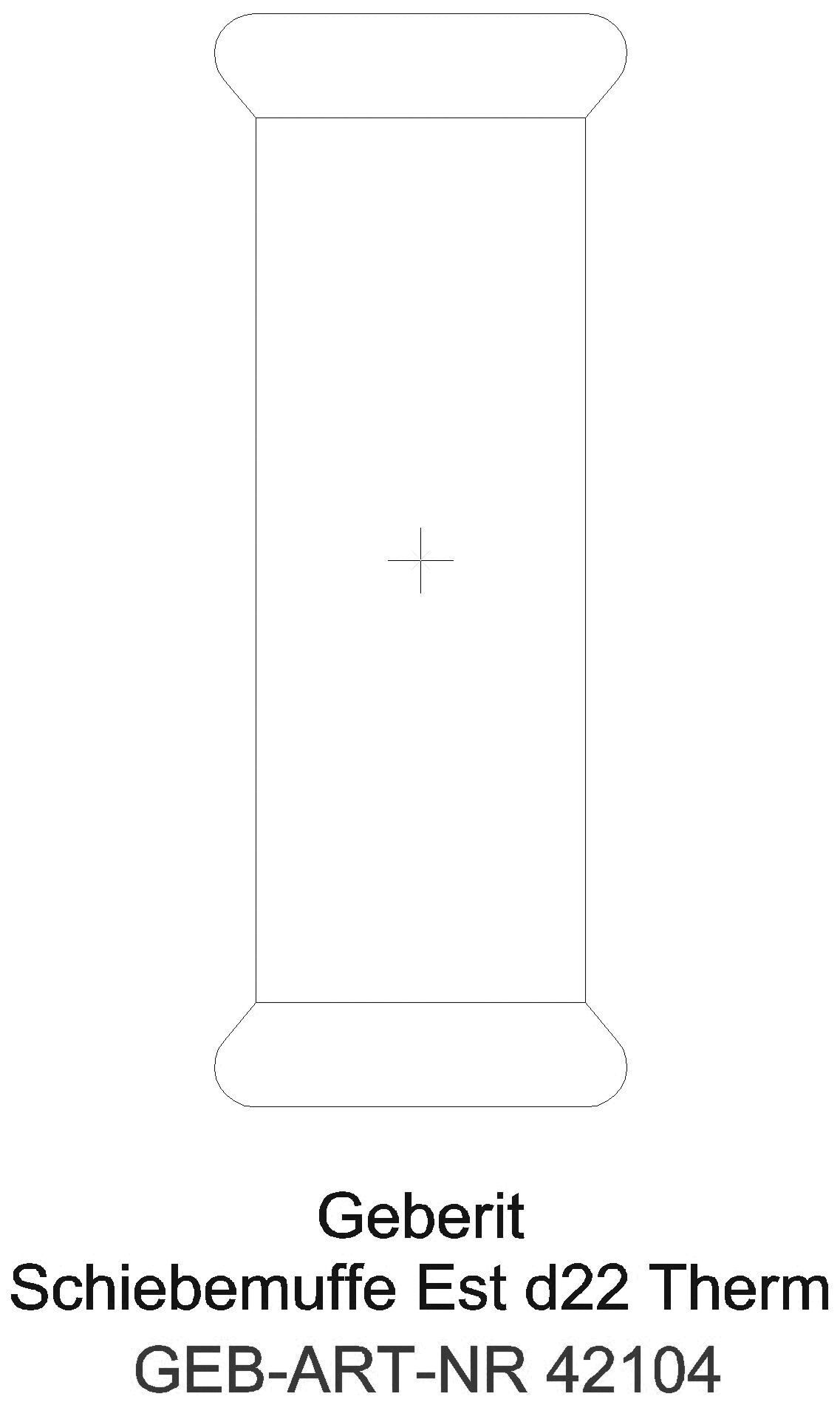 Geberit - GE Mapress Therm Schiebemuffe d22 _42104_g