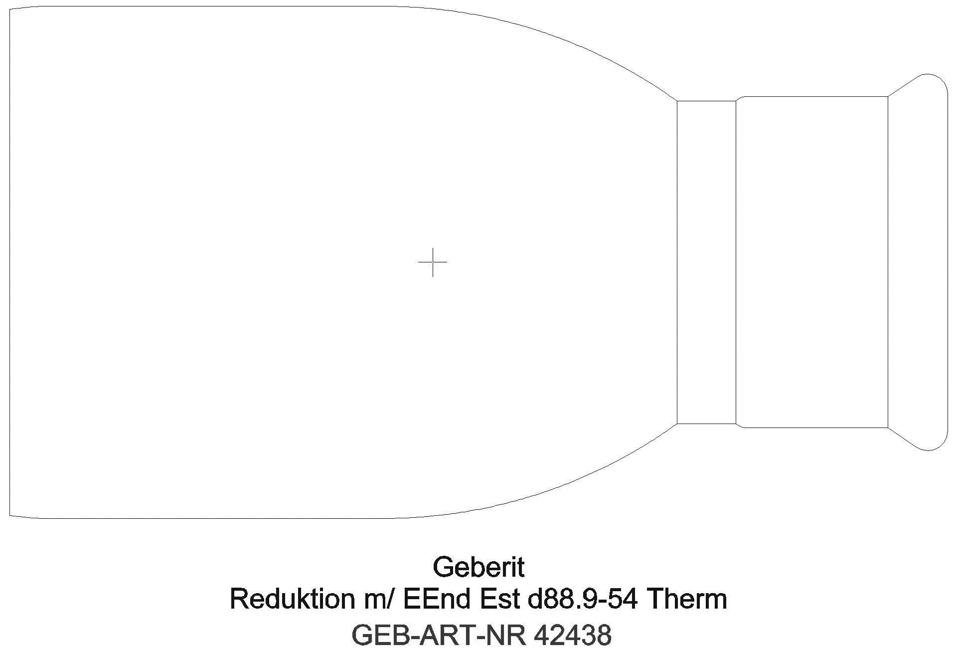 Geberit - GE Mapress Therm Reduktion mit Einschubende d76,1-54_42438_l
