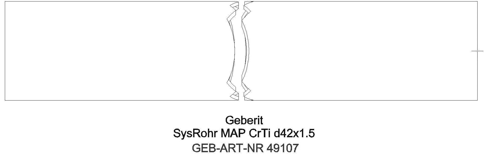 GE Mapress Therm Systemrohr CrTi d35x1,5 L:6m_49107_l