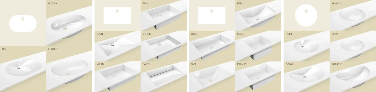 Modulares Waschtisch-System VARIUS | barrierefreier Waschtisch VARIUScare Modulares Waschtisch-System VARIUS | barrierefreier Waschtisch VARIUScare