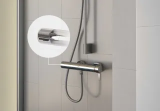 F5 Duscharmaturen: hydraulische, elektronische und Einhebelmischer-Armaturen F5 Duscharmaturen: hydraulische, elektronische und Einhebelmischer-Armaturen
