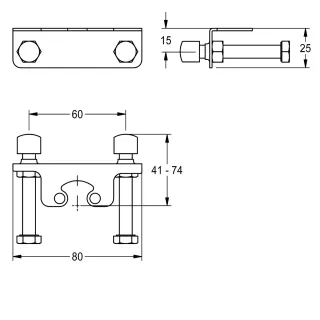 AR F5 Zubehör für Standarmatur KWC Aquarotter - AR F5 Zubehör für Standarmatur