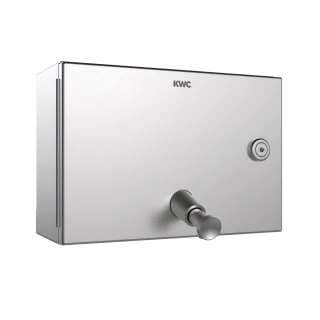 AR RODAN Seifenspender, Edelstahl, AP KWC Aquarotter - AR RODAN Seifenspender, Edelstahl, AP