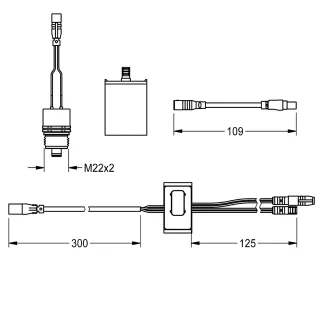 AR F5 Zubehör für Wandarmatur KWC Aquarotter - AR F5 Zubehör für Wandarmatur