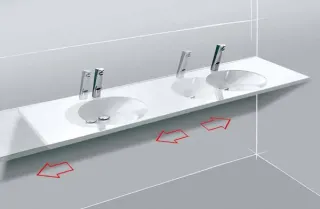 Modulares Waschtisch-System VARIUS | barrierefreier Waschtisch VARIUScare Modulares Waschtisch-System VARIUS | barrierefreier Waschtisch VARIUScare