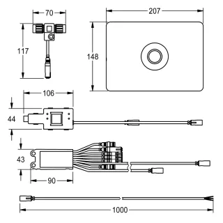AR AQUATIMER WC-Steuerung für Spülkasten KWC Aquarotter - AR AQUATIMER WC-Steuerung für Spülkasten (GTIN: 7612982219979, HAN: 2030021142)