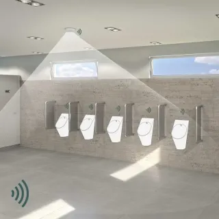Urinal-Spülarmaturen, manuell oder elektronisch gesteuert