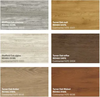 REHAU KALEIDO COLOR – Designvielfalt für Fenster und Türen REHAU KALEIDO COLOR – Designvielfalt für Fenster und Türen