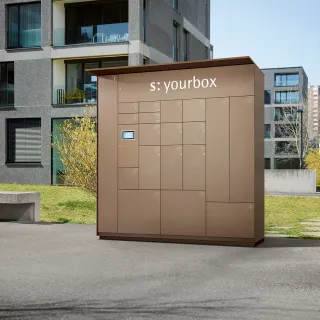Depotboxen, Postverteilanlagen, Briefkastenanlagen mit Paketfächern Depotboxen, Postverteilanlagen, Briefkastenanlagen mit Paketfächern