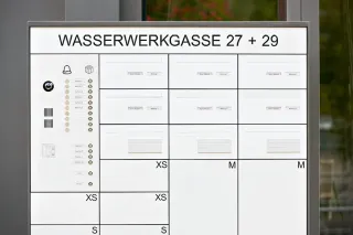 Depotboxen, Postverteilanlagen, Briefkastenanlagen mit Paketfächern Depotboxen, Postverteilanlagen, Briefkastenanlagen mit Paketfächern