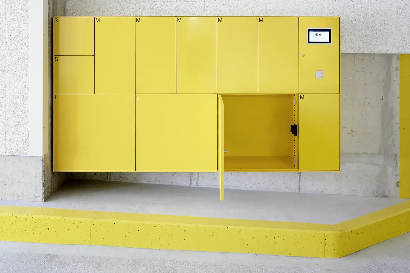 Depotboxen, Postverteilanlagen, Briefkastenanlagen mit Paketfächern Depotboxen, Postverteilanlagen, Briefkastenanlagen mit Paketfächern