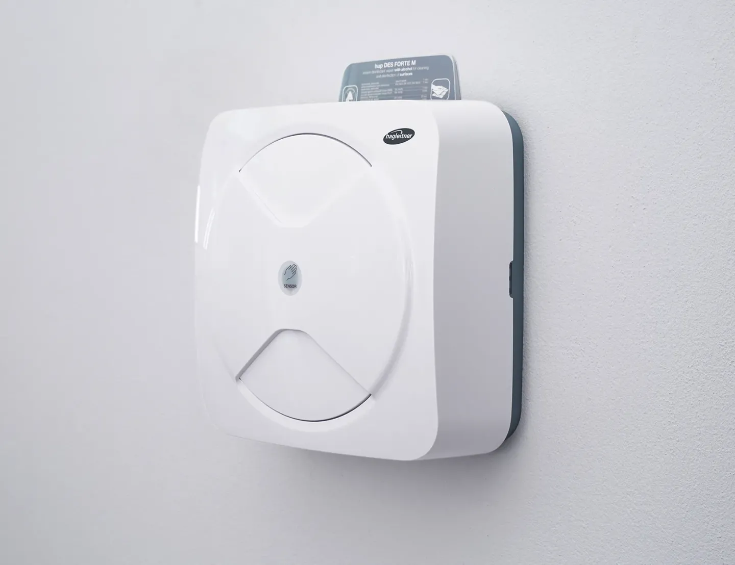 Berührungslose Spender für desinfizierende Feuchttücher, XIBU 2WIPE hybrid Berührungslose Spender für desinfizierende Feuchttücher, XIBU 2WIPE hybrid