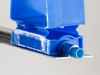 BEKA 10 mm PE‑RT Singlerohrsystem