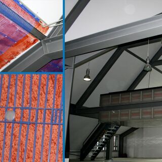 Heiz- und Kühldecken für verputzte Massivdecken