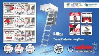Bodentreppen und Scherentreppen von Wellhöfer