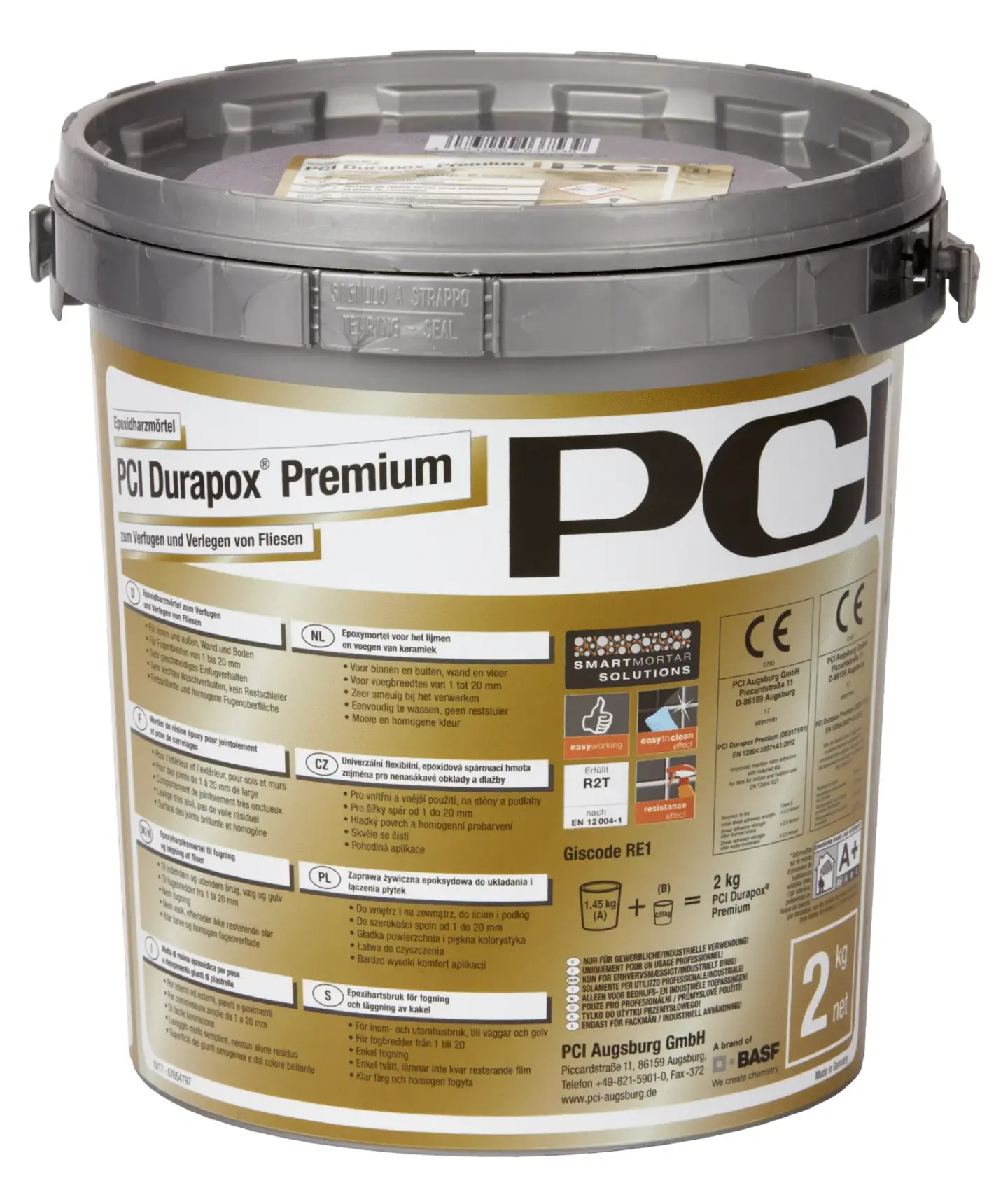 PCI Durapox® Premium Multicolor  - Epoxidharz - Fliesenverlege- und Verfugmörtel PCI Durapox® Premium Multicolor  - Epoxidharz - Fliesenverlege- und Verfugmörtel