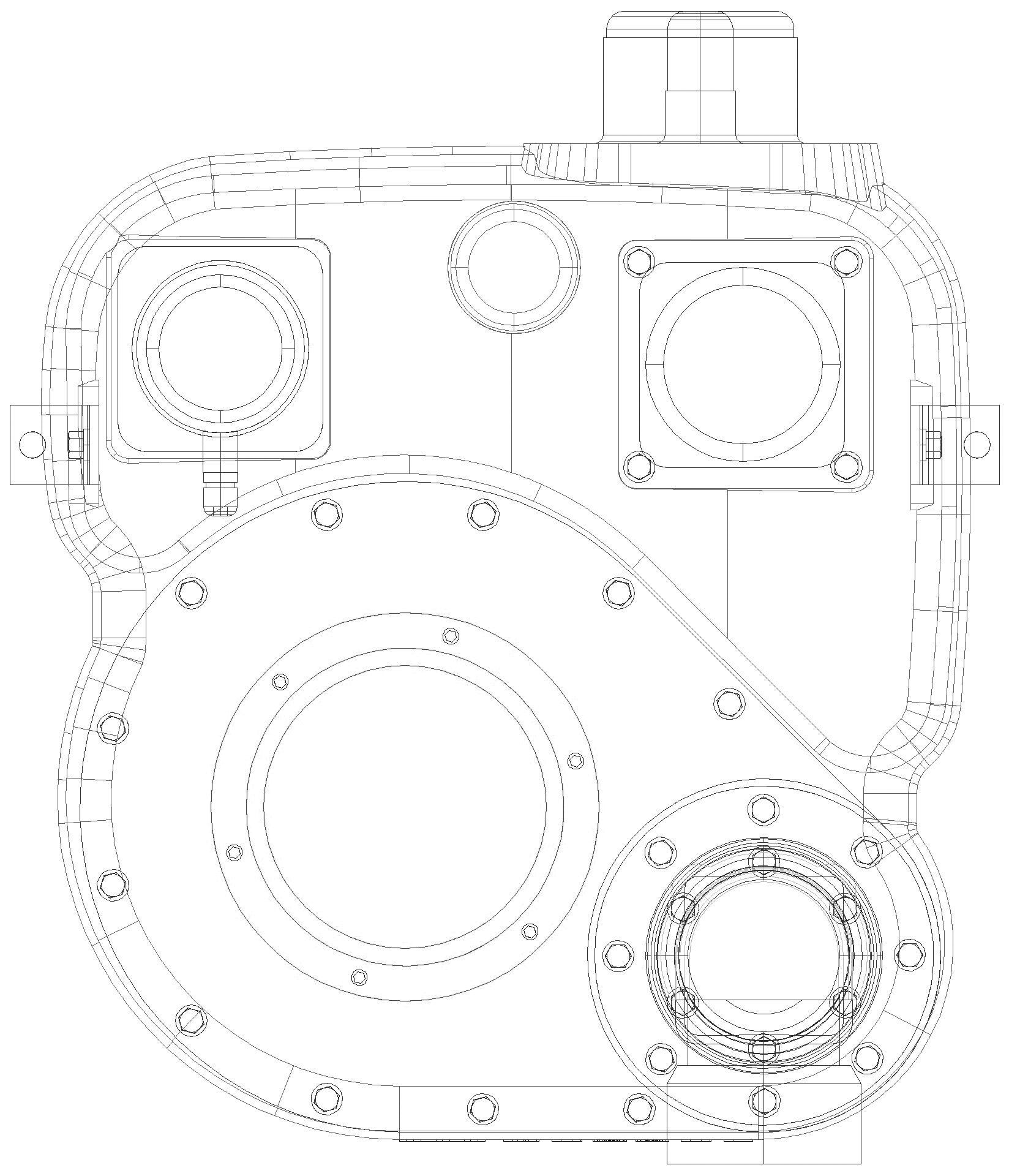 KESSEL-Hebeanlage Aqualift F Mono, Standard, SPF 1500-S3, Schieber (3D)