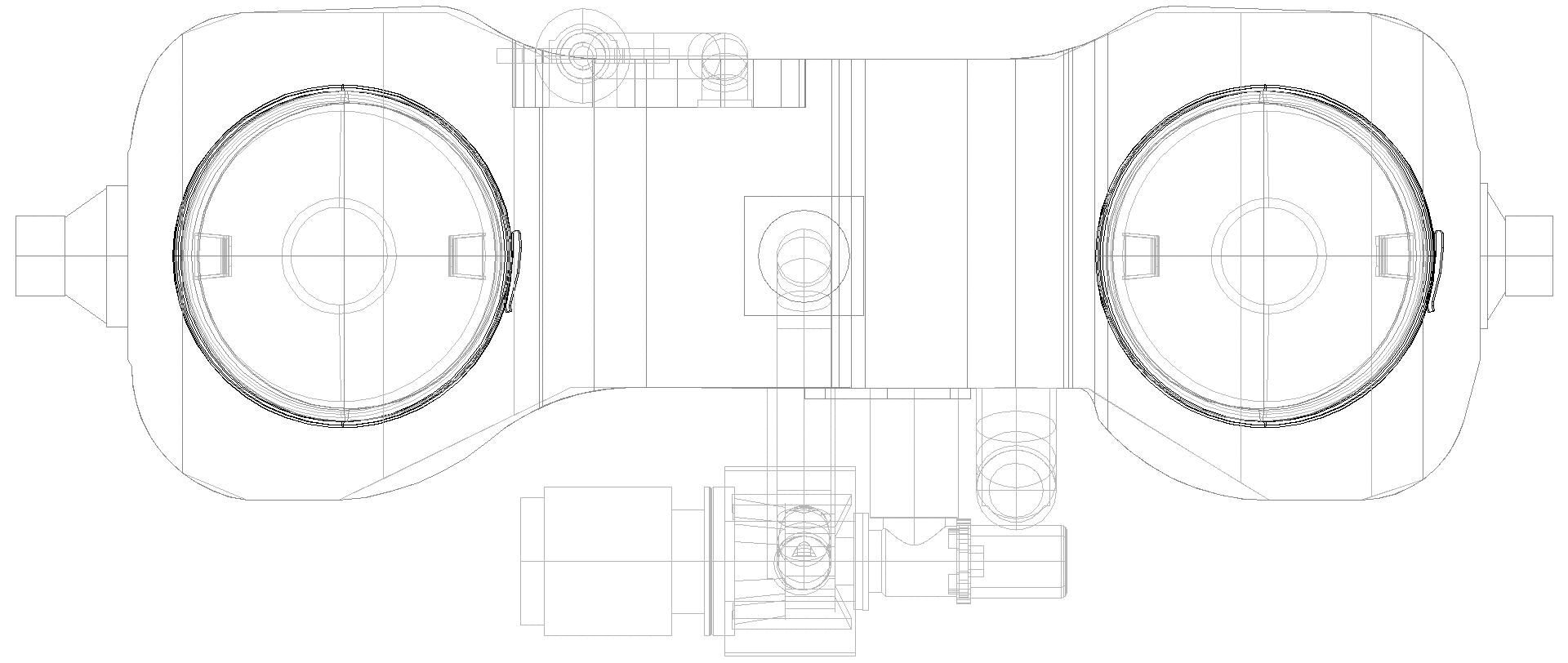 KESSEL Entwässerungstechnik - KESSEL-Fettabscheider EasyClean free NS 4, Mix, SonicControl (3D)