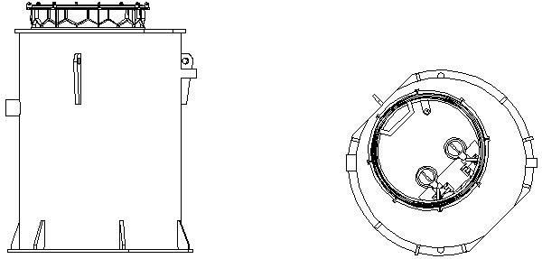 KESSEL Entwässerungstechnik - KESSEL-Pumpstation Aquapump XXL Duo, STZ 7500-S1