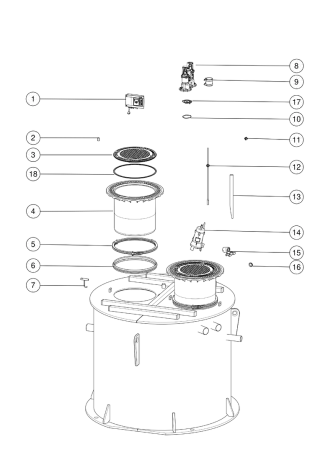 KESSEL-Fettabscheider EasyClean ground Multi NS 4 KESSEL Entwässerungstechnik - KESSEL-Fettabscheider EasyClean ground Multi NS 4