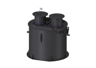 KESSEL-Fettabscheider EasyClean ground Multi NS 4 KESSEL Entwässerungstechnik - KESSEL-Fettabscheider EasyClean ground Multi NS 4