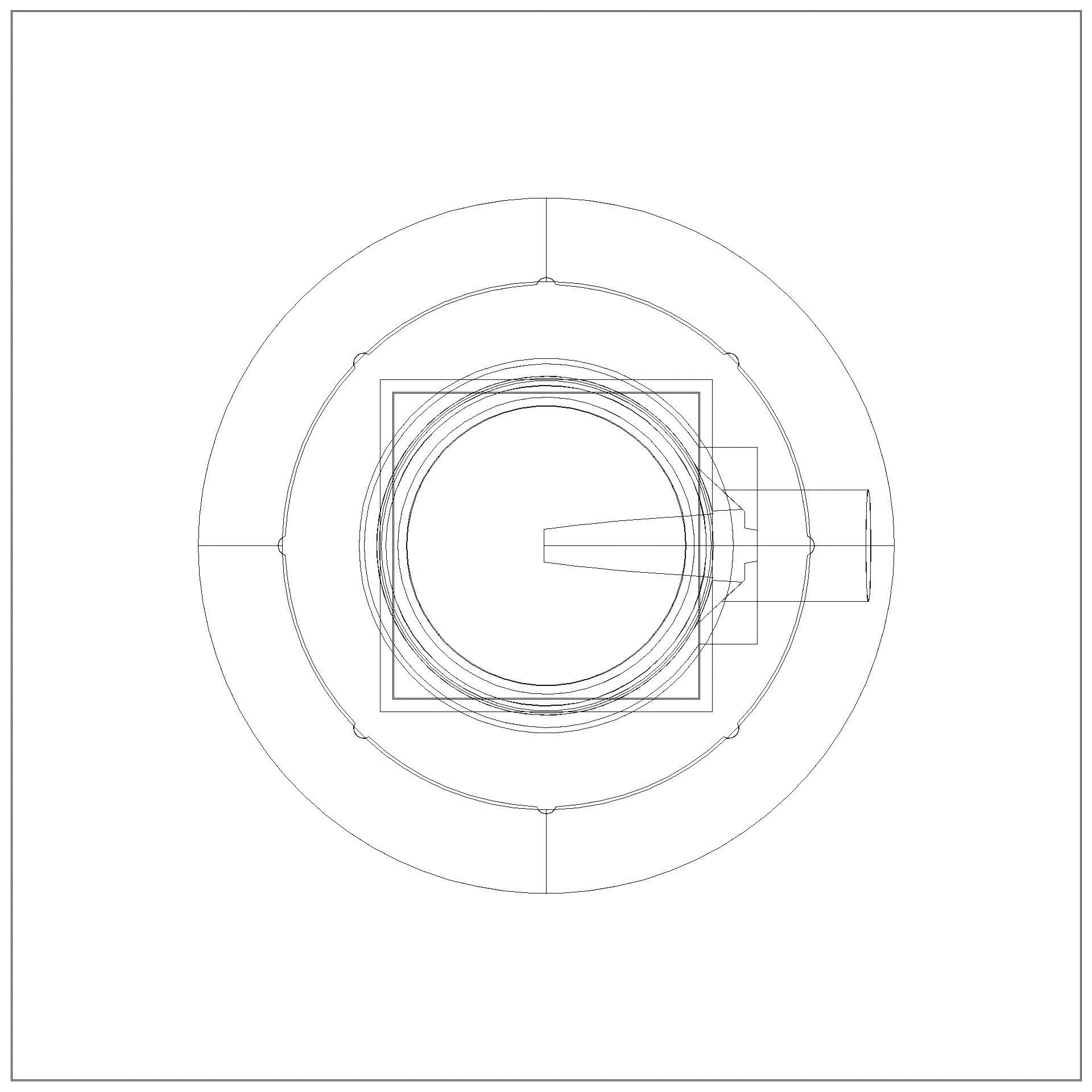 KESSEL-Bodenablauf Der Ultraflache 79 DN 50, Variofix, Schlitzrost verschraubt (3D)