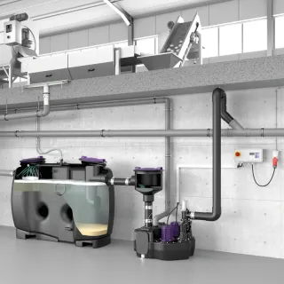 Stärkeabscheider für Freiaufstellung oder Erdeinbau Stärkeabscheider für Freiaufstellung oder Erdeinbau