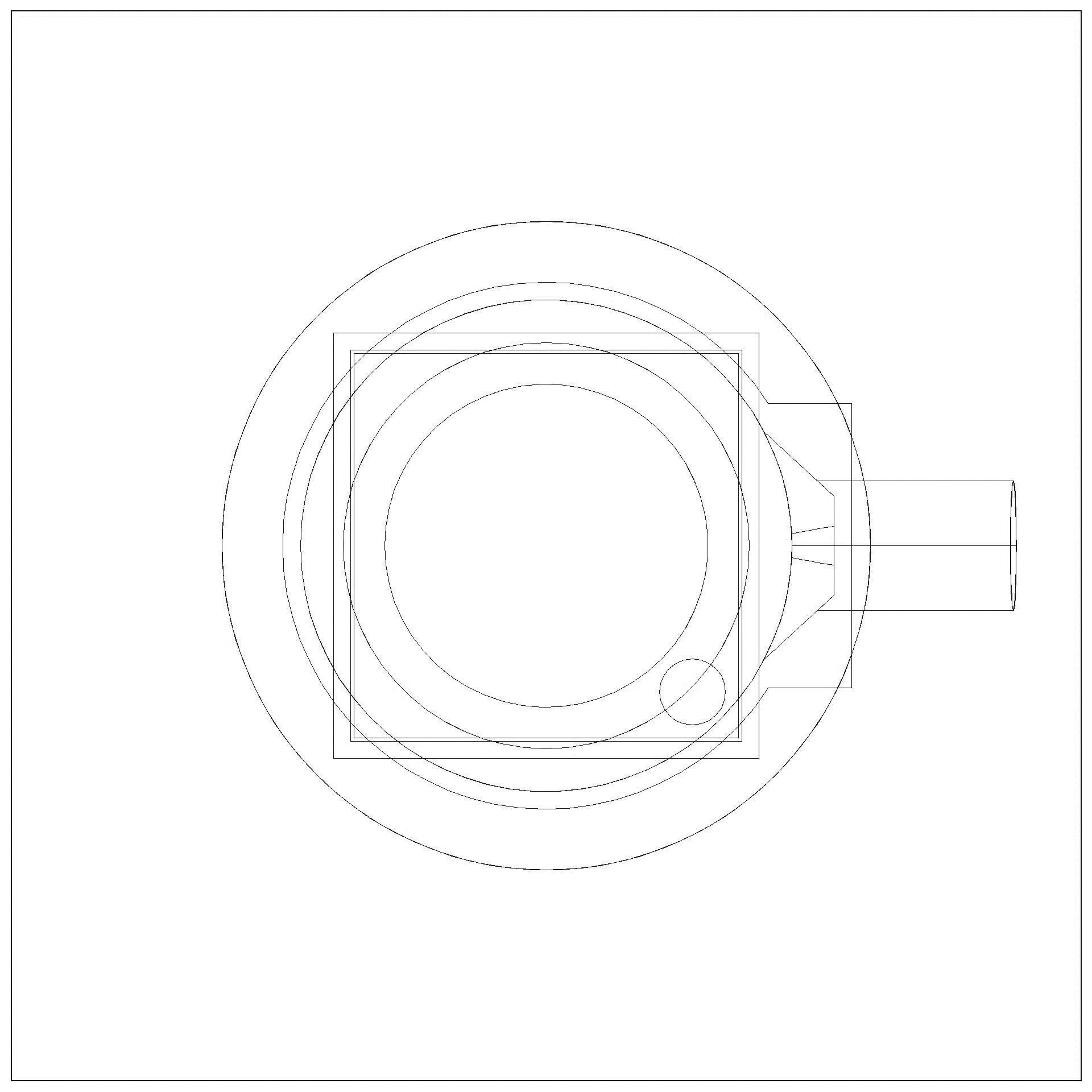 KESSEL-Bodenablauf Der Ultraflache 54 DN 40, WaD, Designrost Kessel (3D)